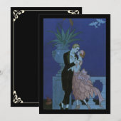 ヴィンテージアールデコニューリュウズ、Oui by George Barbier (正面/裏面)