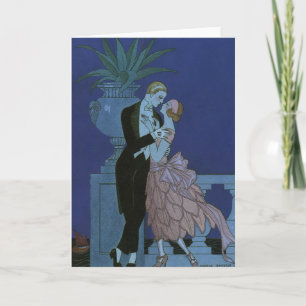 ヴィンテージアールデコニューリュウズ、Oui by George Barbier カード