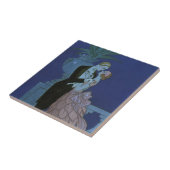 ヴィンテージアールデコニューリュウズ、Oui by George Barbier タイル (側面)