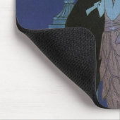 ヴィンテージアールデコニューリュウズ、Oui by George Barbier マウスパッド (コーナー)