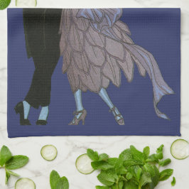 ヴィンテージアールデコニュー結婚リュウズ キッチンタオル