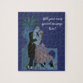 ヴィンテージアールデコニュー結婚リュウズ ジグソーパズル (縦)