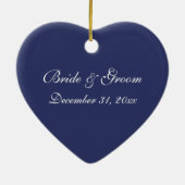 ヴィンテージアールデコニュー結婚リュウズ セラミックオーナメント (裏面)