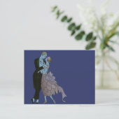 ヴィンテージアールデコニュー結婚リュウズ ポストカード (スタンド正面)