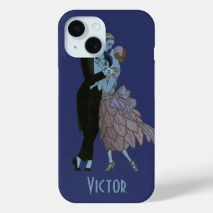 ヴィンテージアールデコニュー結婚リュウズ iPhone 15ケース