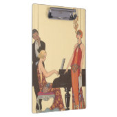 ヴィンテージアールデコピアニストミュージシャン歌手 クリップボード (右)