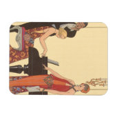 ヴィンテージアールデコピアニストミュージシャン歌手 マグネット (横)