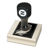 ヴィンテージアールデコフクロウ ラバースタンプ (スタンプ)