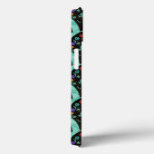 ヴィンテージアールデコフラワーファンモザイク Case-Mate iPhoneケース (裏面 / 右)