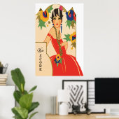 ヴィンテージアールデコブリッジ集計 ポスター (ホームオフィス)