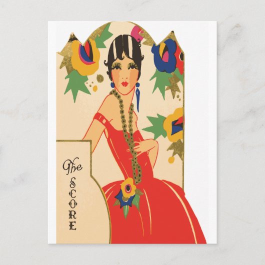 ヴィンテージアールデコブリッジ集計 ポストカード (正面)