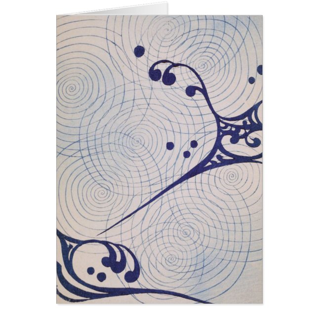 ヴィンテージアールデコブルーウェーブ (正面)