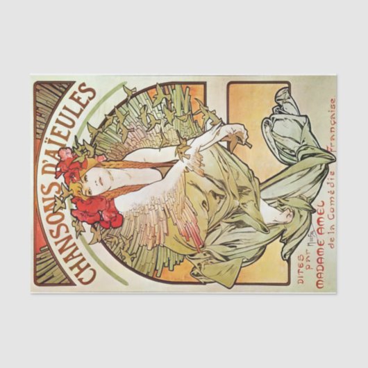 ヴィンテージアールデコポスター2 薄葉紙 (正面)