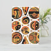 ヴィンテージアールデコポチョアジャズジオメトリックサークル (スタンド正面)