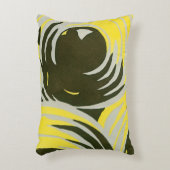 ヴィンテージアールデコポチョアジャズジオメトリックサークル アクセントクッション (正面(垂直))