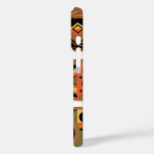 ヴィンテージアールデコポチョアジャズジオメトリックサークル Case-Mate iPhoneケース (裏面 / 左)