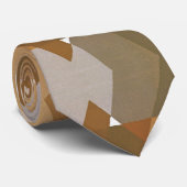 ヴィンテージアールデコポチョアジャズタンジオメトリックシェイプ ネクタイ (ロール)