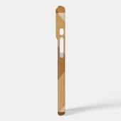 ヴィンテージアールデコポチョアジャズタンジオメトリックシェイプ Case-Mate iPhoneケース (裏面 / 左)