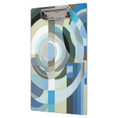 ヴィンテージアールデコポチョアジャズ幾何学模様 クリップボード (左)