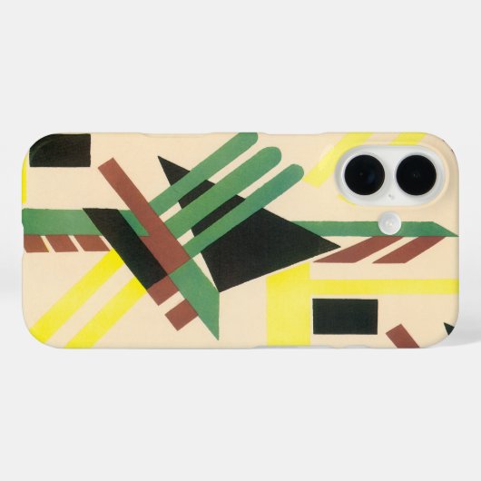 ヴィンテージアールデコポチョアジャズ幾何学模様 Case-Mate iPhoneケース (裏面 (横))