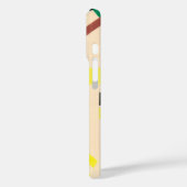 ヴィンテージアールデコポチョアジャズ幾何学模様 Case-Mate iPhoneケース (裏面 / 左)