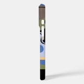 ヴィンテージアールデコポチョワールJazz Cubismパターン Case-Mate iPhoneケース (裏面 / 左)