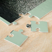 ヴィンテージアールデコマン、夏の冷たい飲み物 ジグソーパズル (側面)