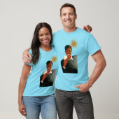 ヴィンテージアールデコマン、夏の冷たい飲み物 Tシャツ (ユニセックス)