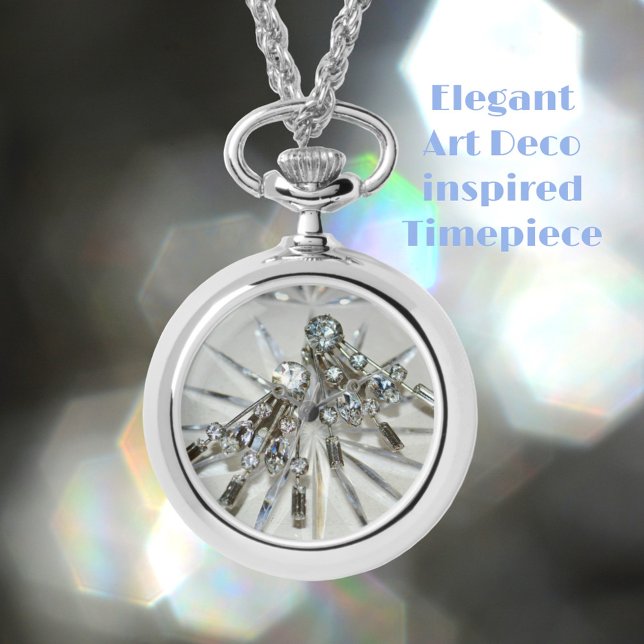 ヴィンテージアールデコライン石レトログラム 腕時計 (クリエイターアップロード済み)