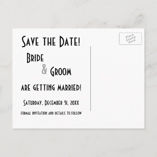 ヴィンテージアールデコラブキススキー日程保存！ 案内ポストカード (裏面)