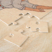 ヴィンテージアールデコラブザスウィングバイジョージバービア ジグソーパズル (側面)