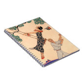 ヴィンテージアールデコラブザスウィングバイジョージバービア ノートブック (右側)