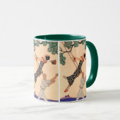 ヴィンテージアールデコラブザスウィングバイジョージバービア マグカップ (正面右)