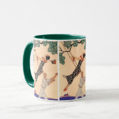 ヴィンテージアールデコラブザスウィングバイジョージバービア マグカップ (正面左)