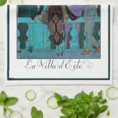 ヴィンテージアールデコラヴィラデスティバイジョージバービエ キッチンタオル (折り畳み)