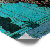 ヴィンテージアールデコラヴィラデスティバイジョージバービエ ポスター (角)