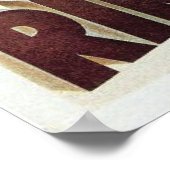 ヴィンテージアールデコラ・リアセンテ1900年代 ポスター (角)