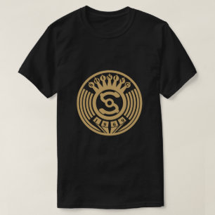 ヴィンテージアールデコレコードラベル Tシャツ