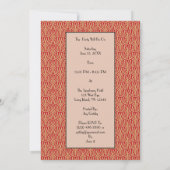 ヴィンテージアールデコローリング20の招待状 招待状 (裏面)