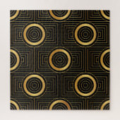 ヴィンテージアールデコ壁紙パターン ジグソーパズル (縦)