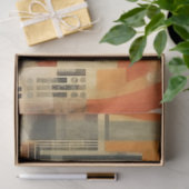 ヴィンテージアールデコ女性のデコパージュ 薄葉紙 (ギフト)