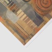 ヴィンテージアールデコ女性のデコパージュ 薄葉紙 (詳細)