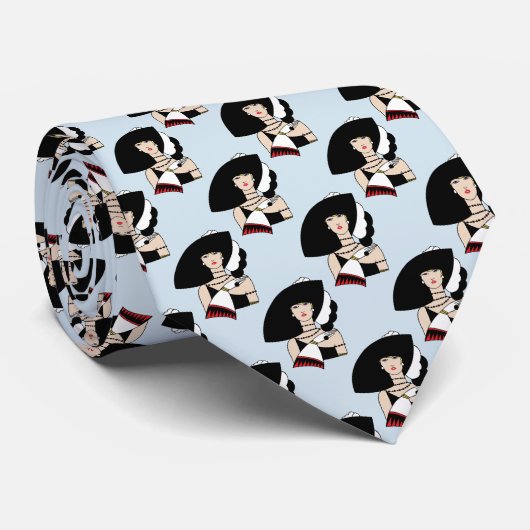 ヴィンテージアールデコ女性の帽子手袋カラー ネクタイ (ロール)