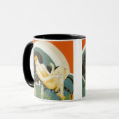 ヴィンテージアールデコ女性ソファ、チョンプレ マグカップ (正面左)