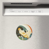 ヴィンテージアールデコ女性ソファ、チョンプレ マグネット (インサイチュ (食洗機))