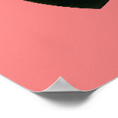 ヴィンテージアールデコ女性、アフタヌーンティーとカップケーキ ポスター (角)