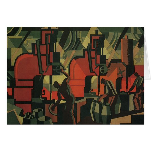 ヴィンテージアールデコ工業製造業 (正面横)