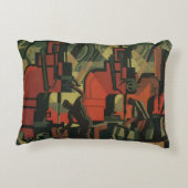 ヴィンテージアールデコ工業製造業 アクセントクッション (裏面)