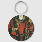 ヴィンテージアールデコ工業製造業 キーホルダー (正面)