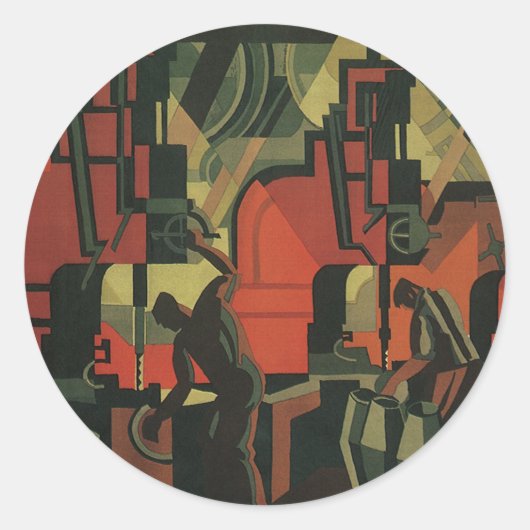 ヴィンテージアールデコ工業製造業 ラウンドシール (正面)